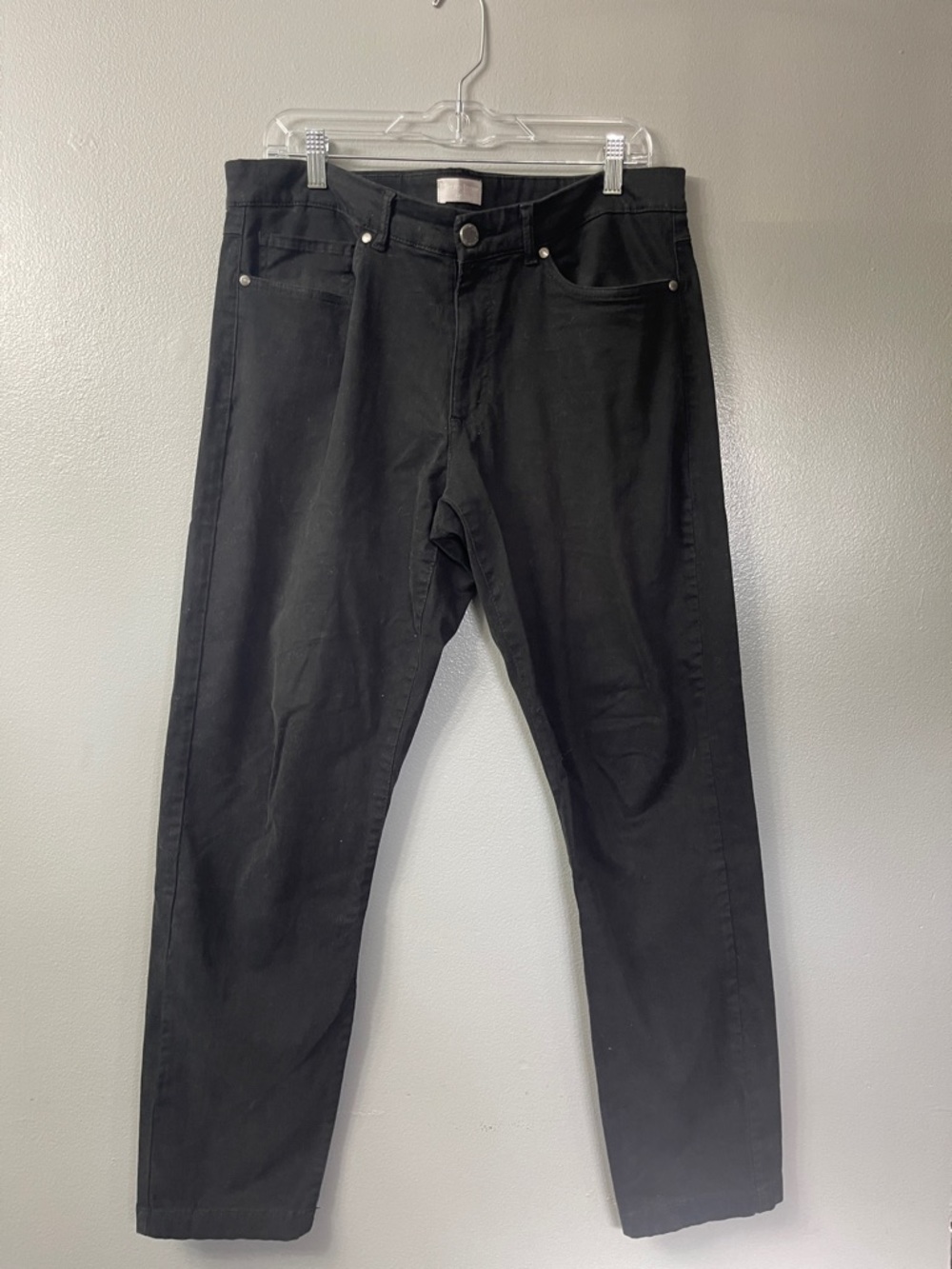Hickey Freeman brushed black jeans 34x32